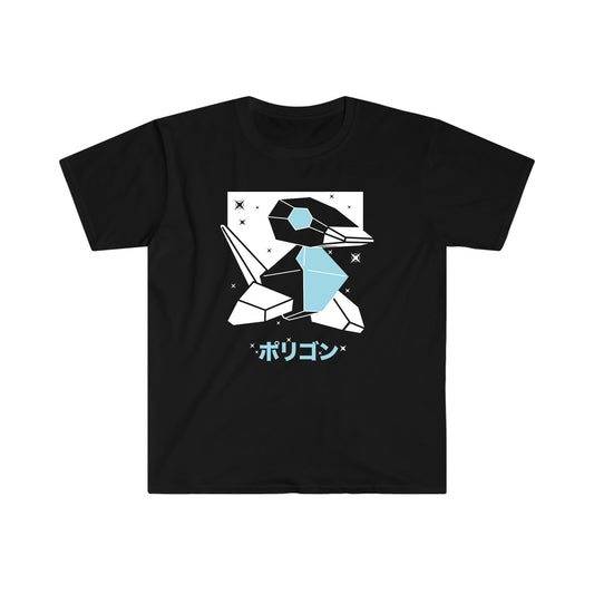 Porygon Black T-Shirt