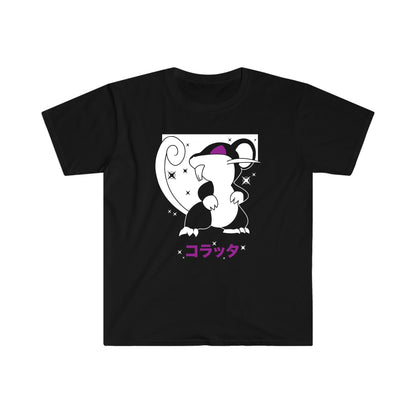 Rattata Black T-Shirt