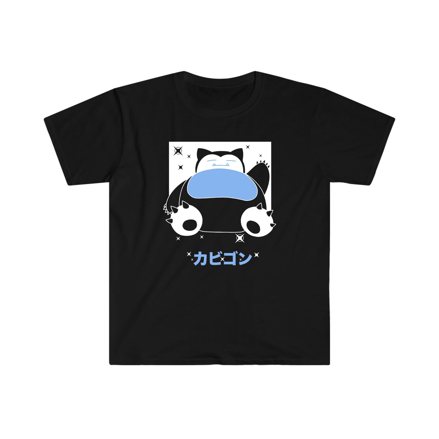 Snorlax Black T-Shirt