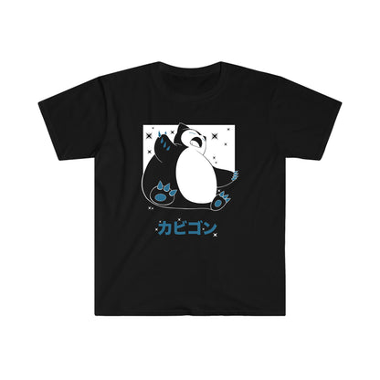 Snorlax Black T-Shirt