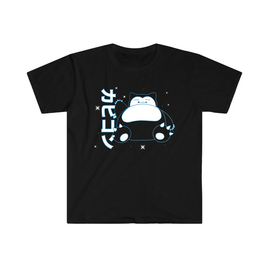 Snorlax Black T-Shirt