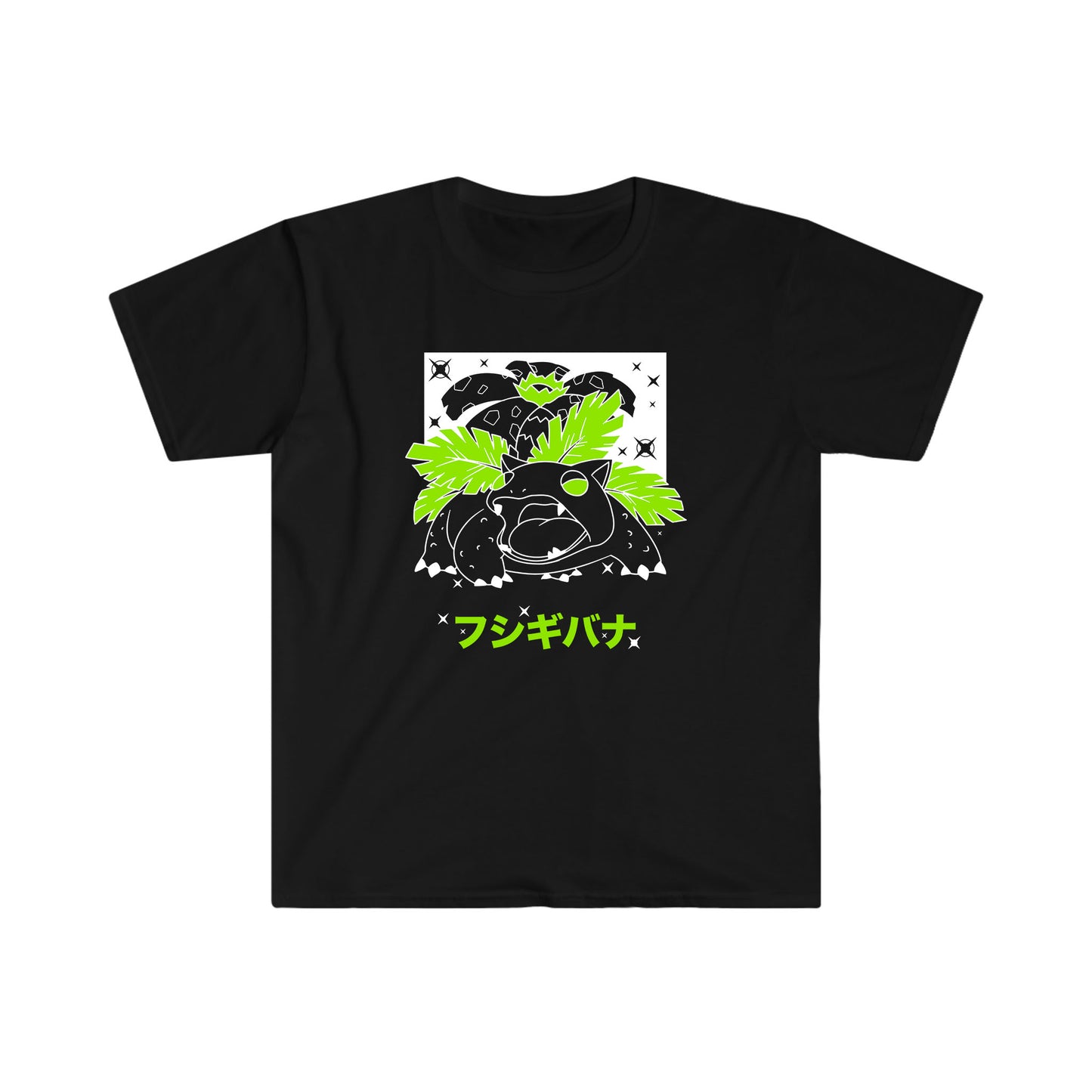 Venusaur Black T-Shirt