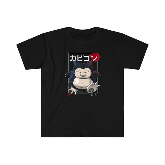 Snorlax Black T-Shirt