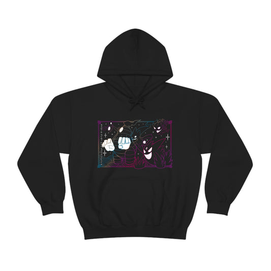 Ghost Black Hoodie