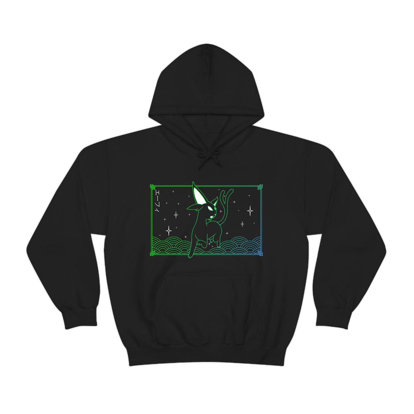 Espeon Black Hoodie