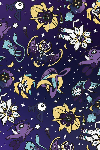 Galaxy Mew Wall Poster