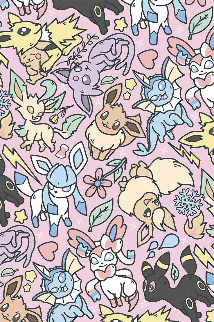 Eeveelution Wall Poster