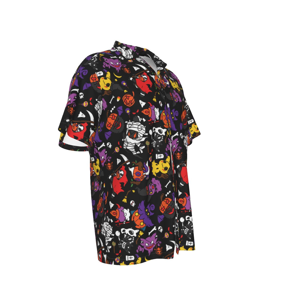 Halloween Button Shirt