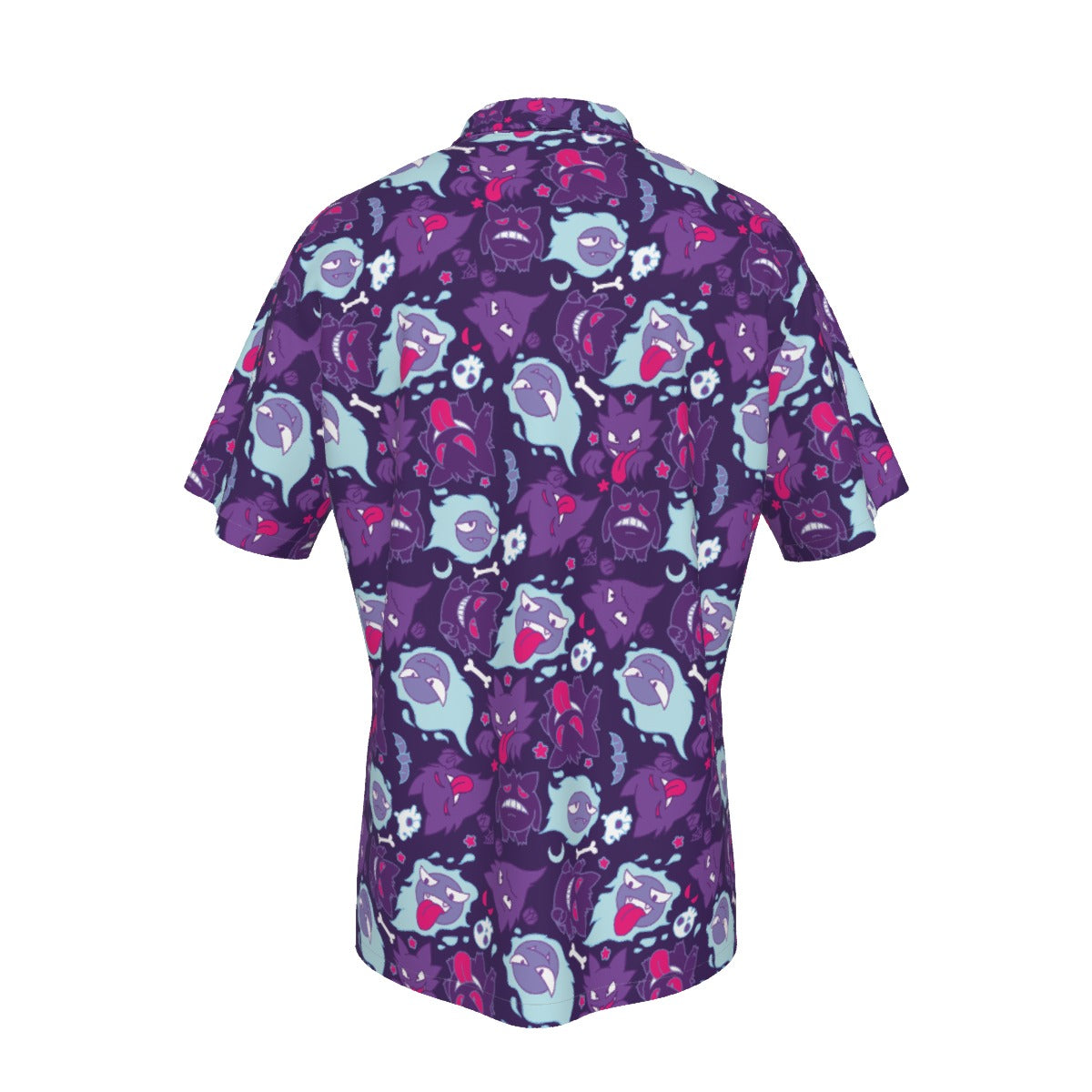 Gengar (Purple) Button Shirt