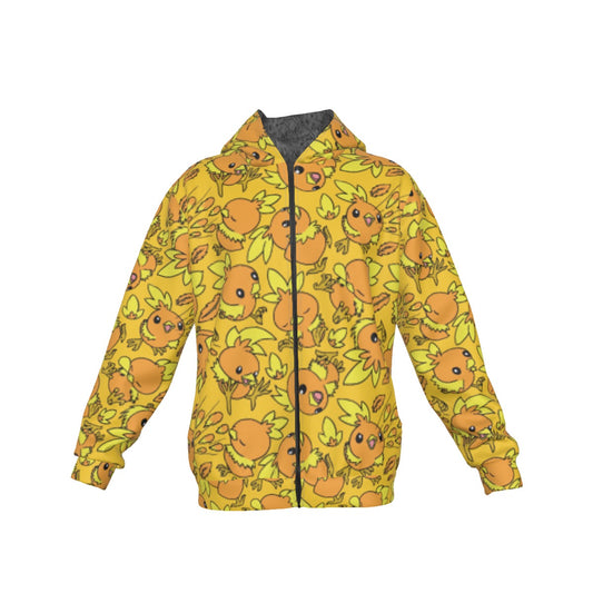 Torchic Pattern Hoodie