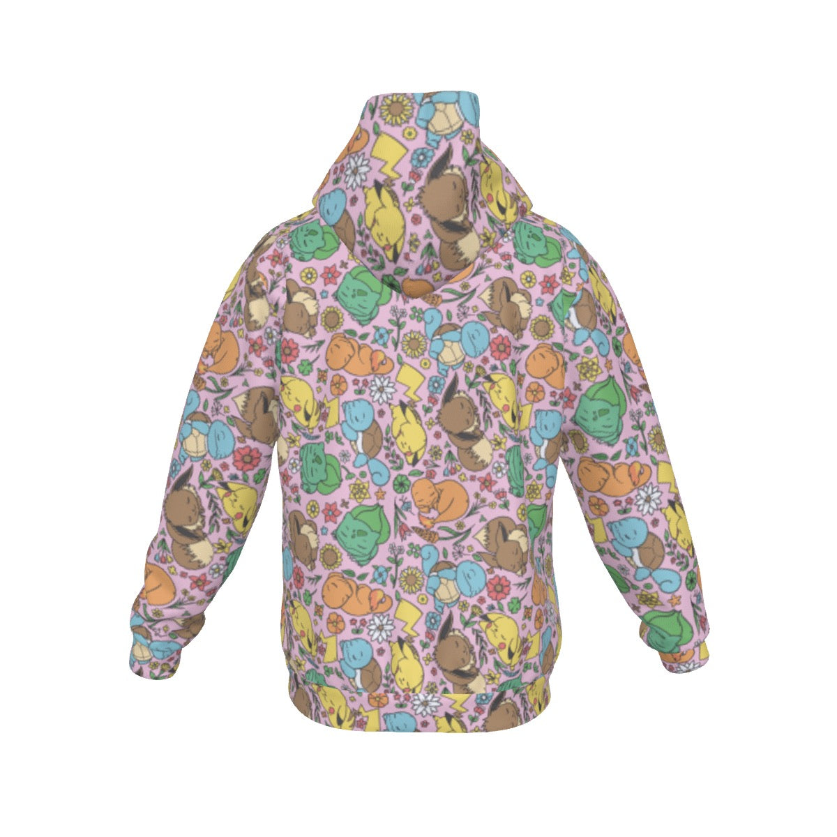 Sleeping Starter (Pink) Pattern Hoodie