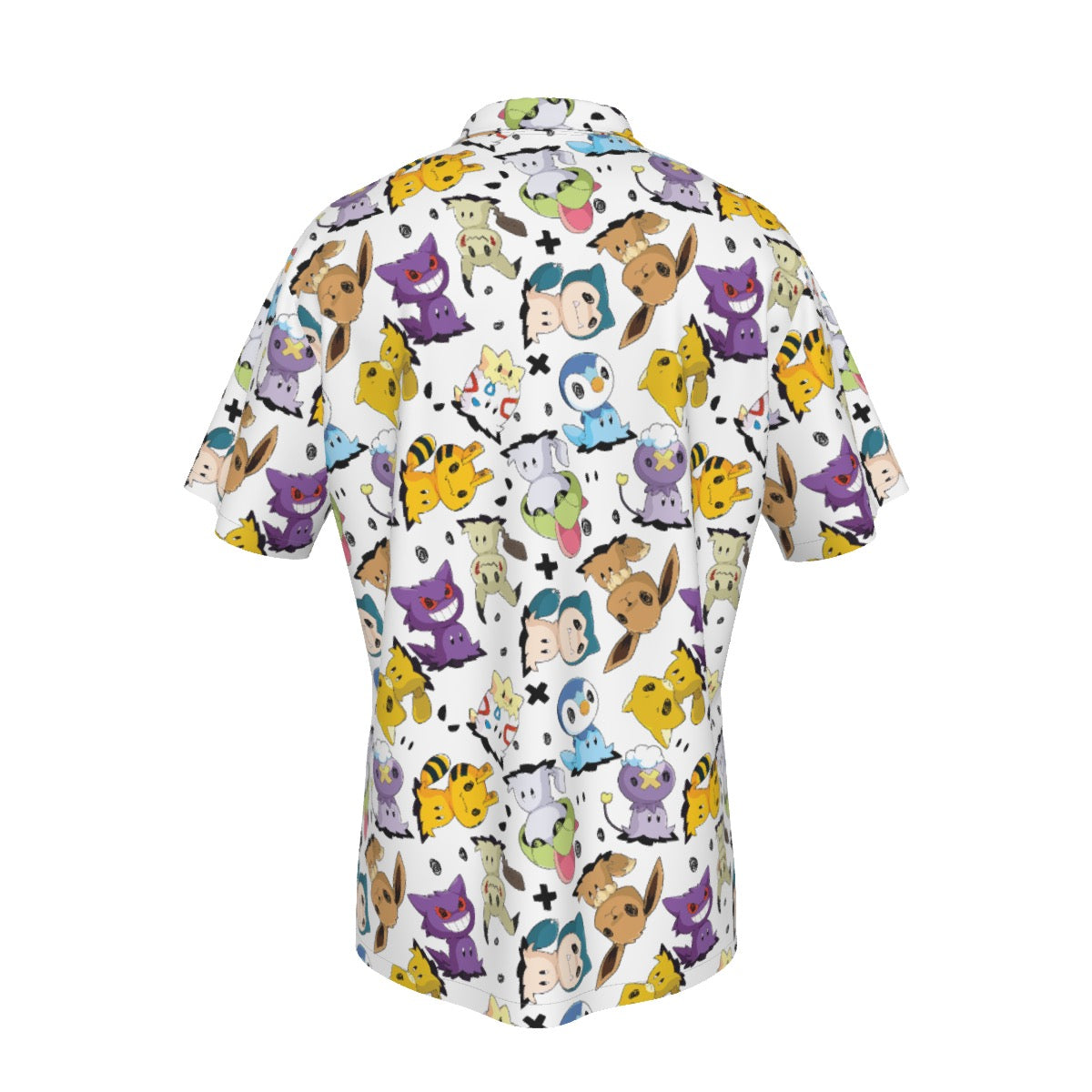 Mimikyu (White) Button Shirt