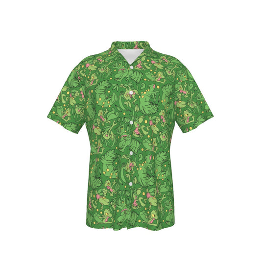 Treecko Button Shirt