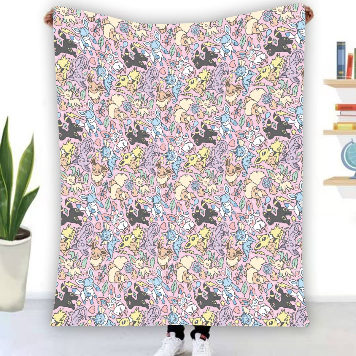 Eeveelutions (Pink) Blanket