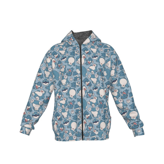 Snorlax Pattern Hoodie