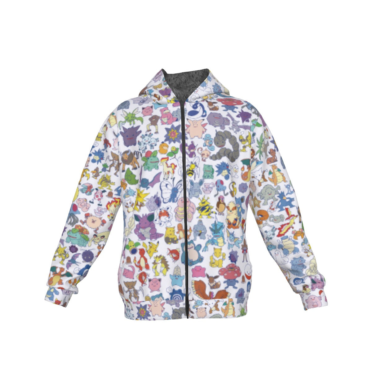 All-Over Print Men's Sherpa Fleece Zip Up Hoodie – QualityPatch