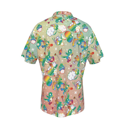 Rainbow Button Shirt
