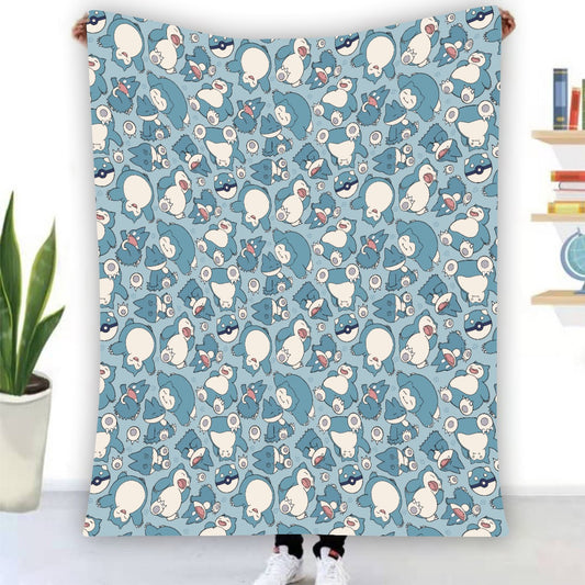 Snorlax Pattern Blanket