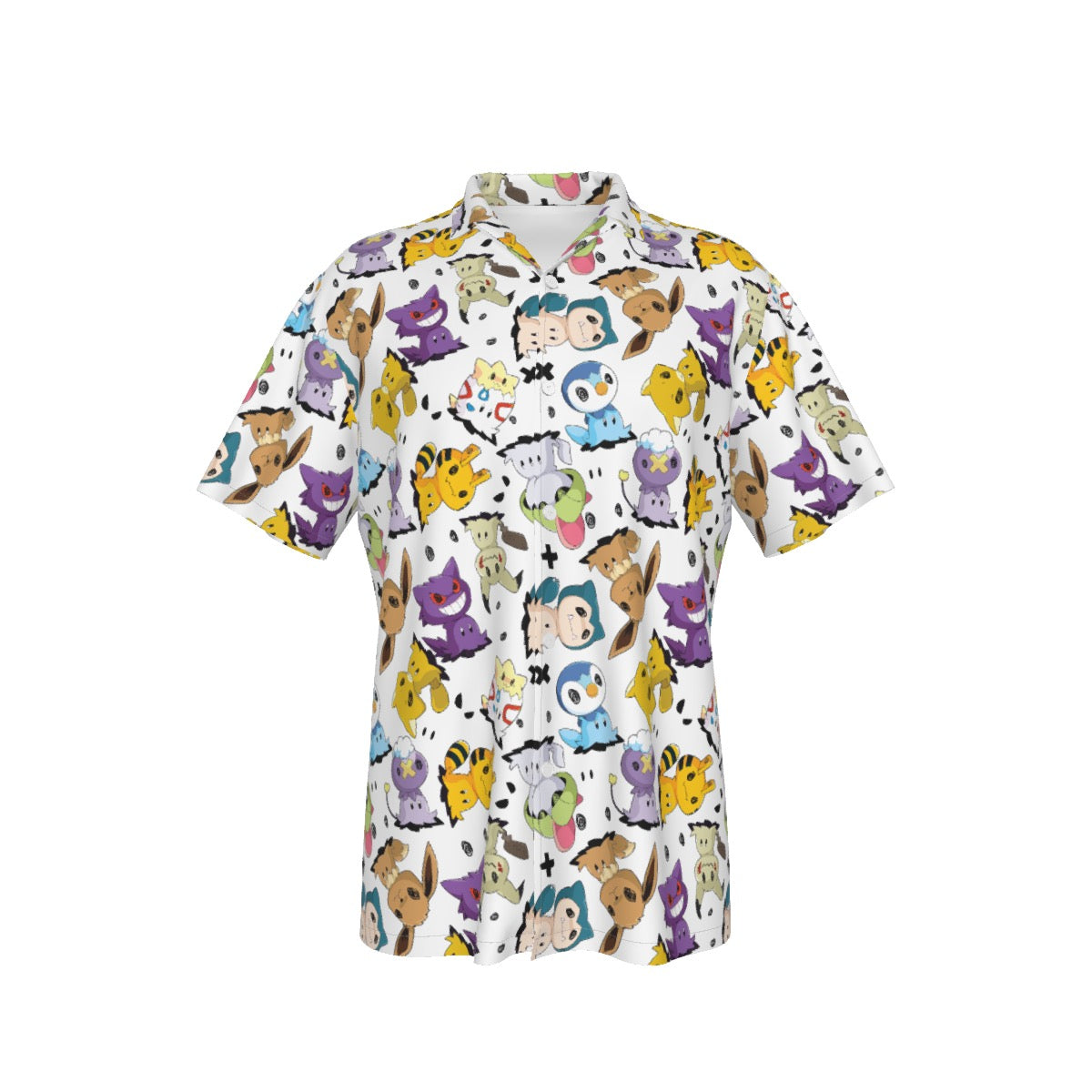 Mimikyu (White) Button Shirt