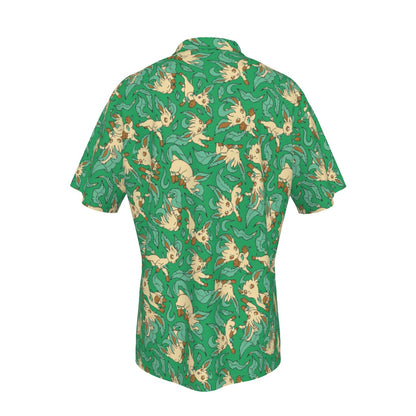 Leafeon Button Shirt