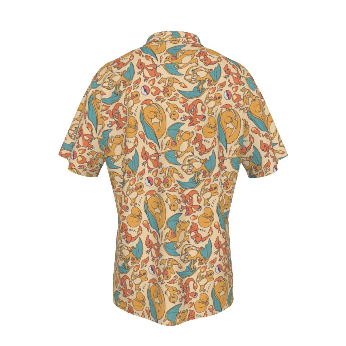 Charizard (Cream) Button Shirt