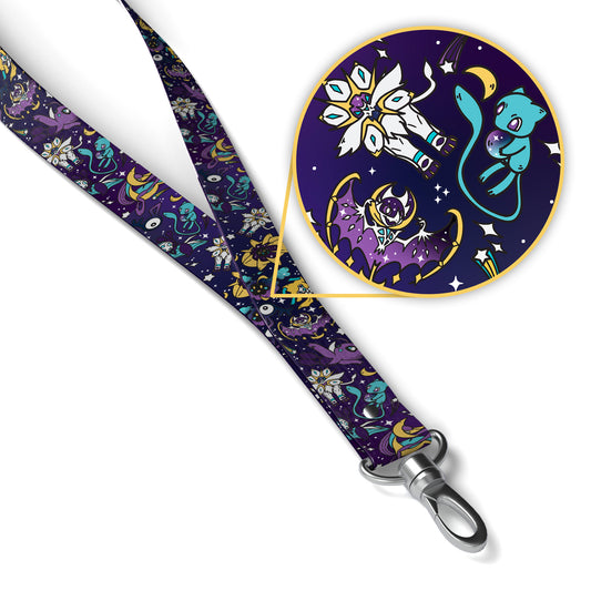 Galaxy Patterned Lanyard DISCOUNT
