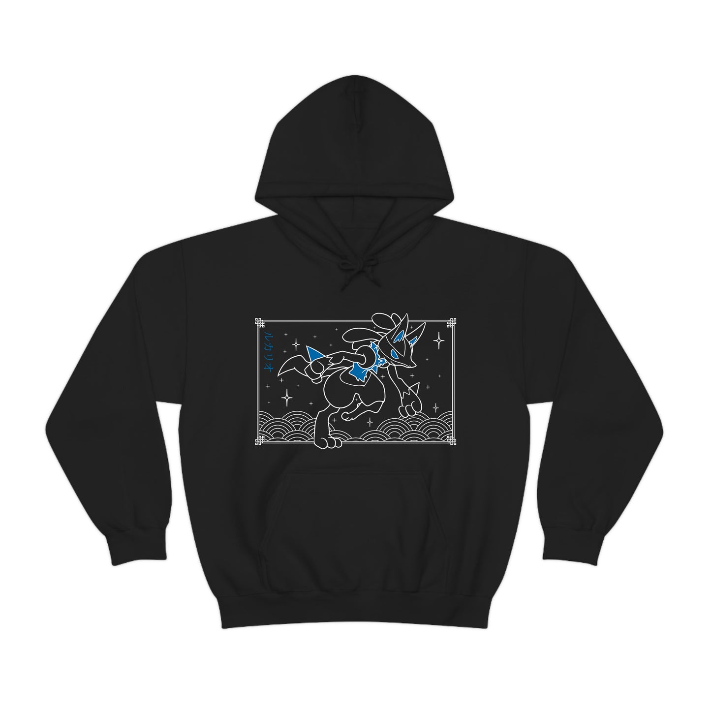 Lucario Black Hoodie