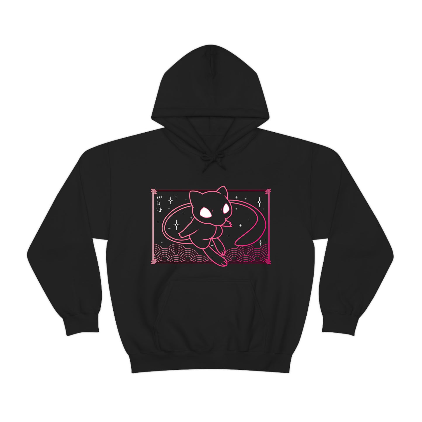 Mew Black Hoodie