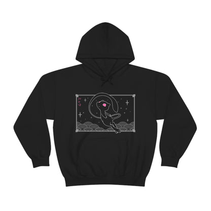 Mew Black Hoodie