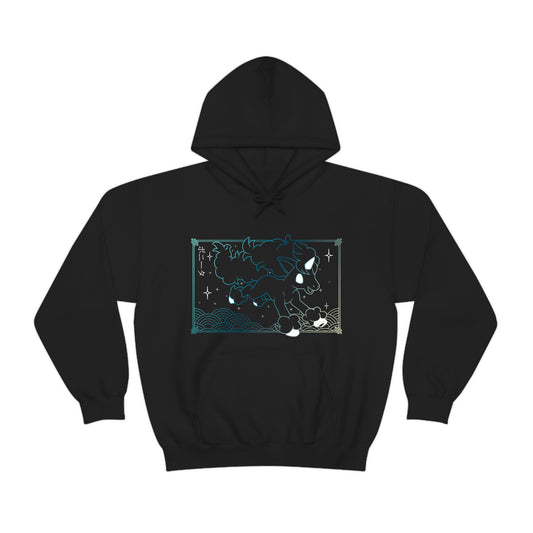 Ponyta Black Hoodie