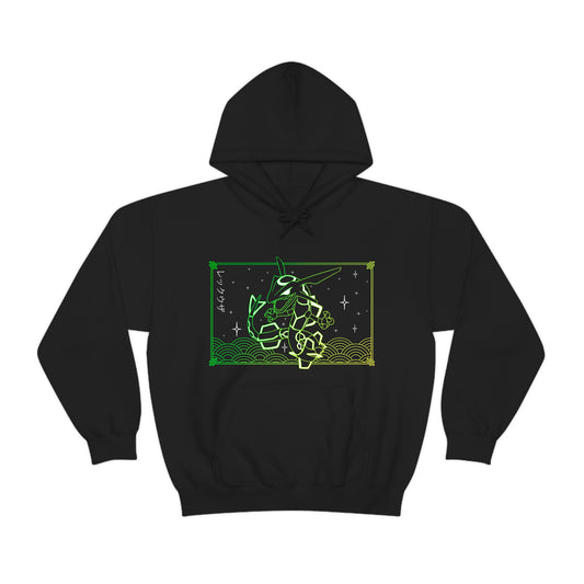 Rayquaza Black Hoodie